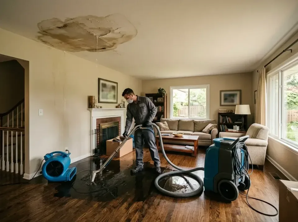 attic-pipe-burst-ceiling-drip-008 — frequently asked questions, Water Damage Restoration & Carpet Care in Garden City, MI